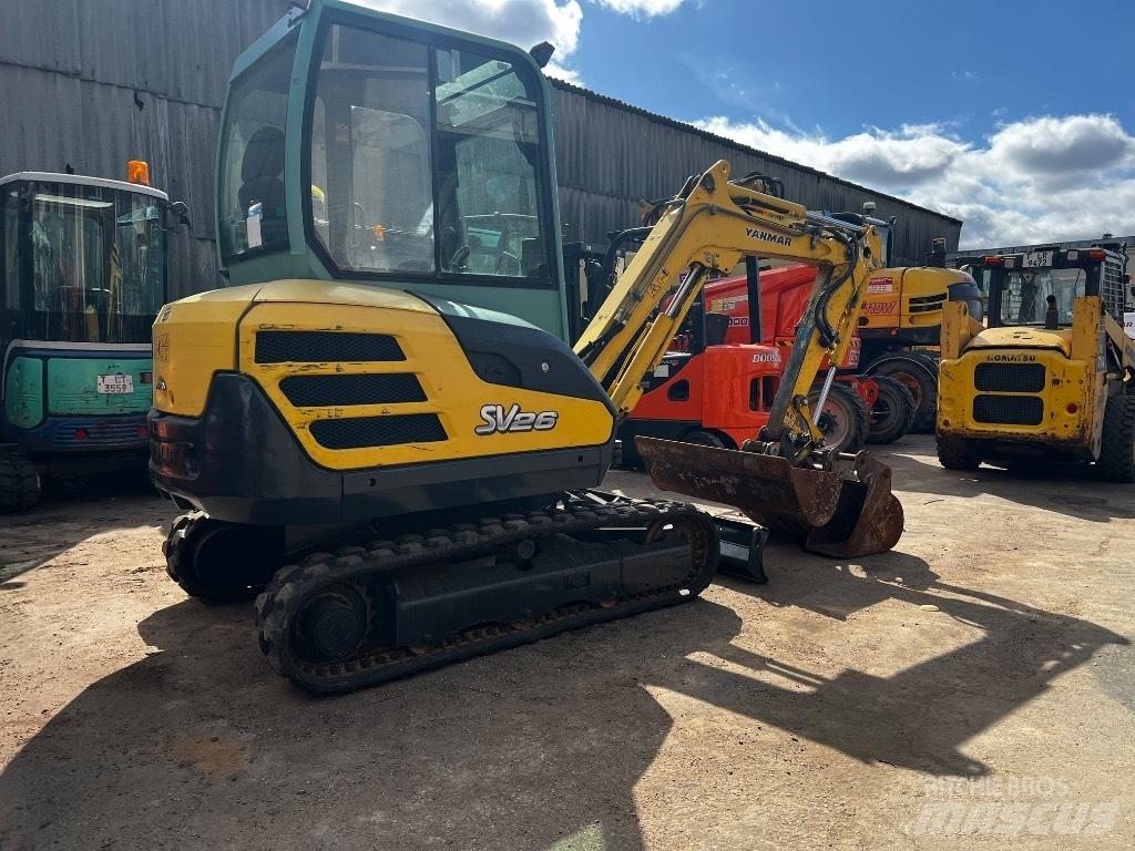 Yanmar SV26 Minigravemaskiner