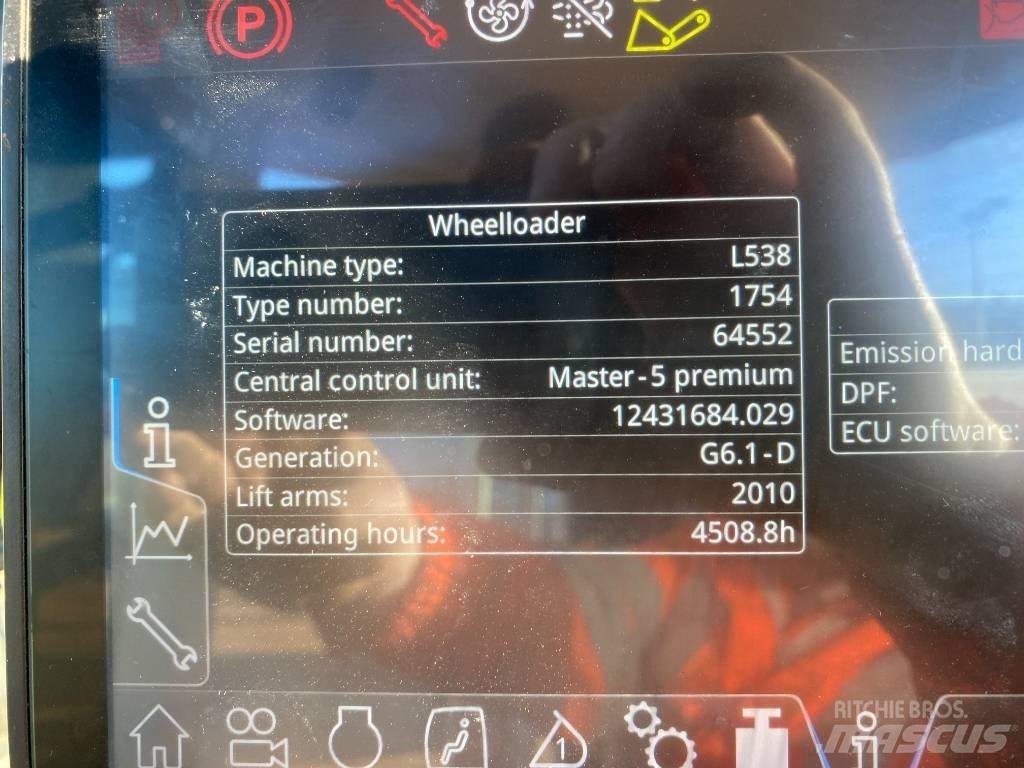 Liebherr L 538 Læssemaskiner på hjul