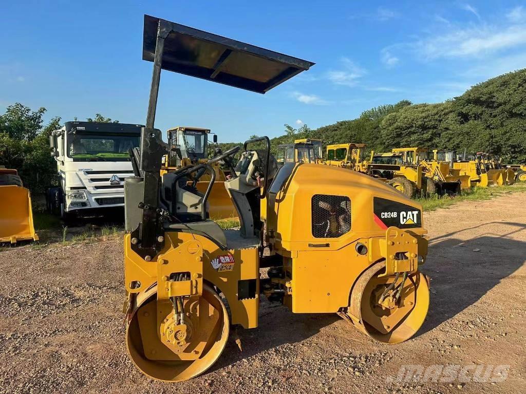 CAT CB 24 B Tvilling tromle