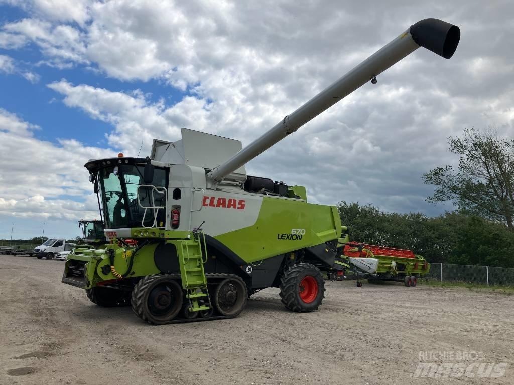 CLAAS LEXION 670 TT Mejetærskere