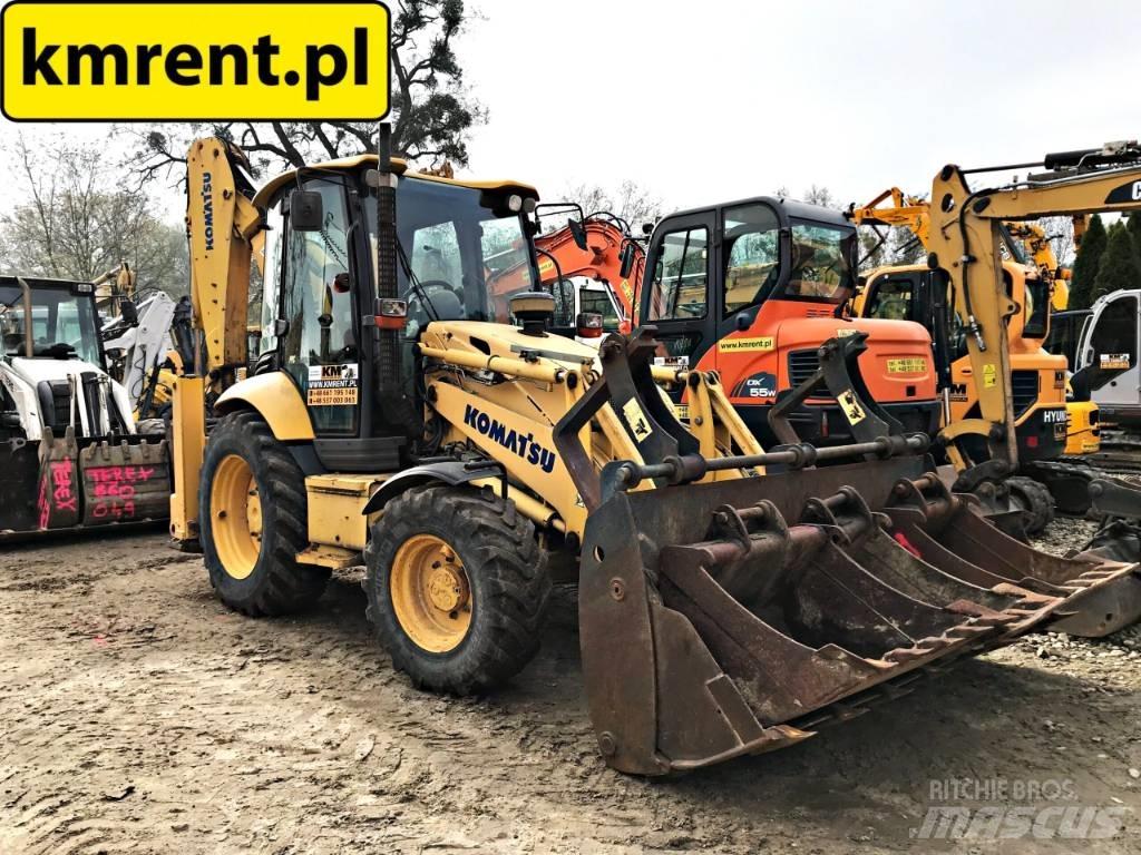 Komatsu WB97R Rendegravere