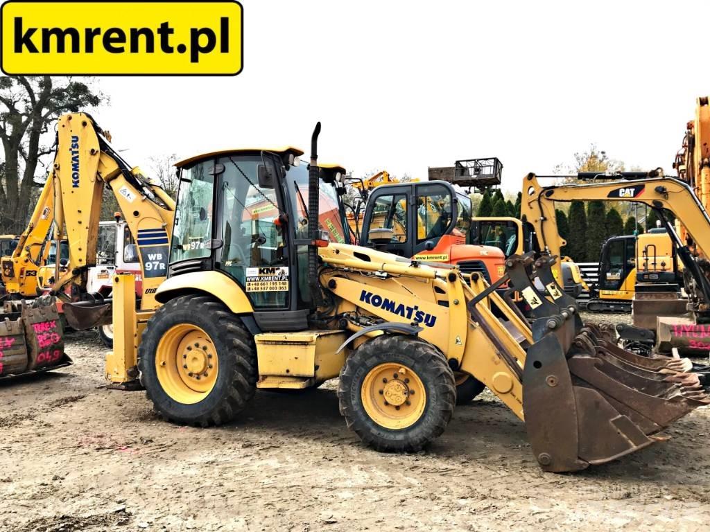 Komatsu WB97R Rendegravere