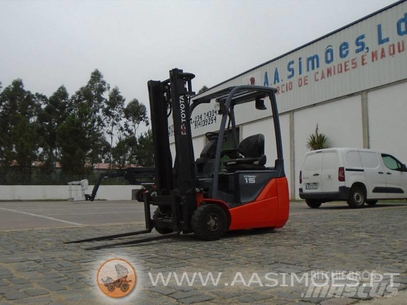 Toyota 8 FB E 15 El gaffeltrucks