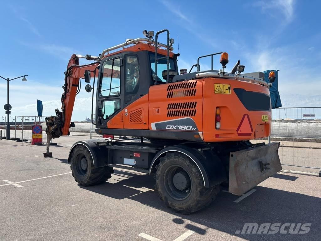 Doosan DX 160 W Gravemaskiner på hjul