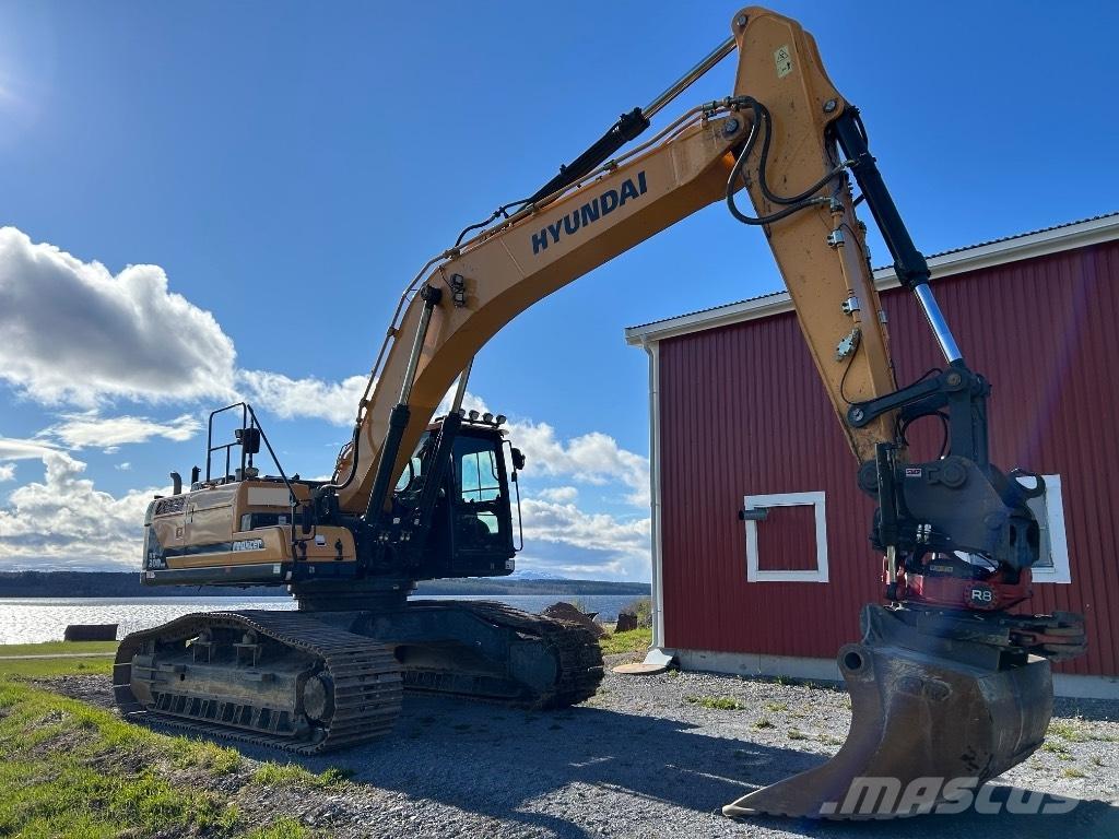 Hyundai HX 300 HW Gravemaskiner på larvebånd