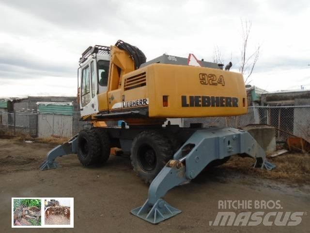 Liebherr A 924 Gravemaskiner på hjul