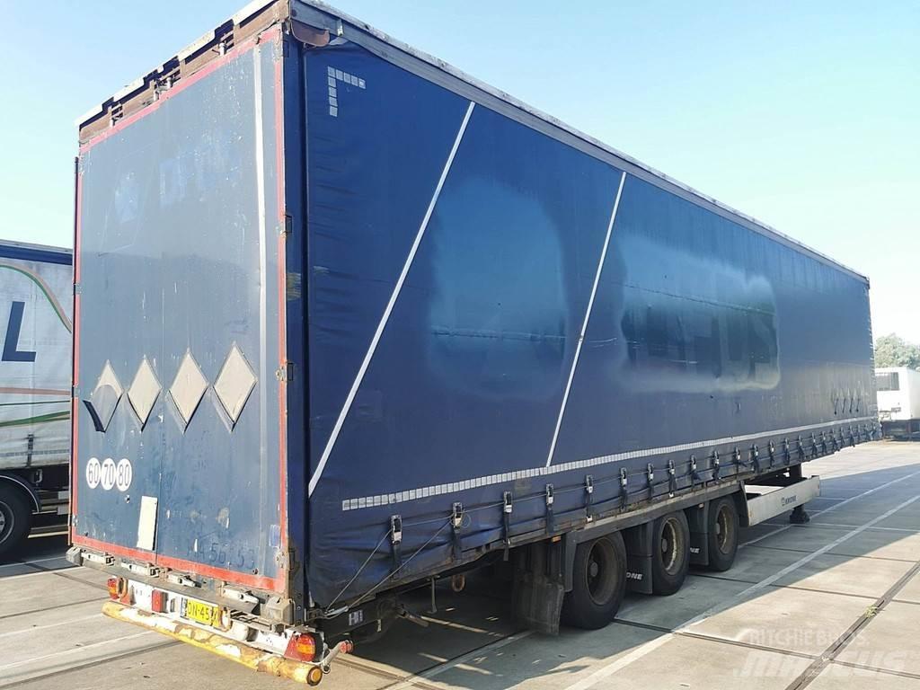 Krone N/A Semi-trailer med Gardinsider