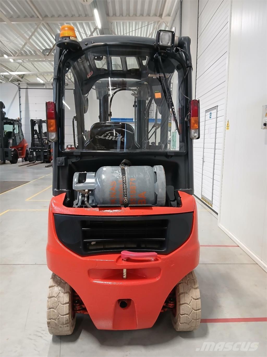 Linde H16T LPG gaffeltrucks