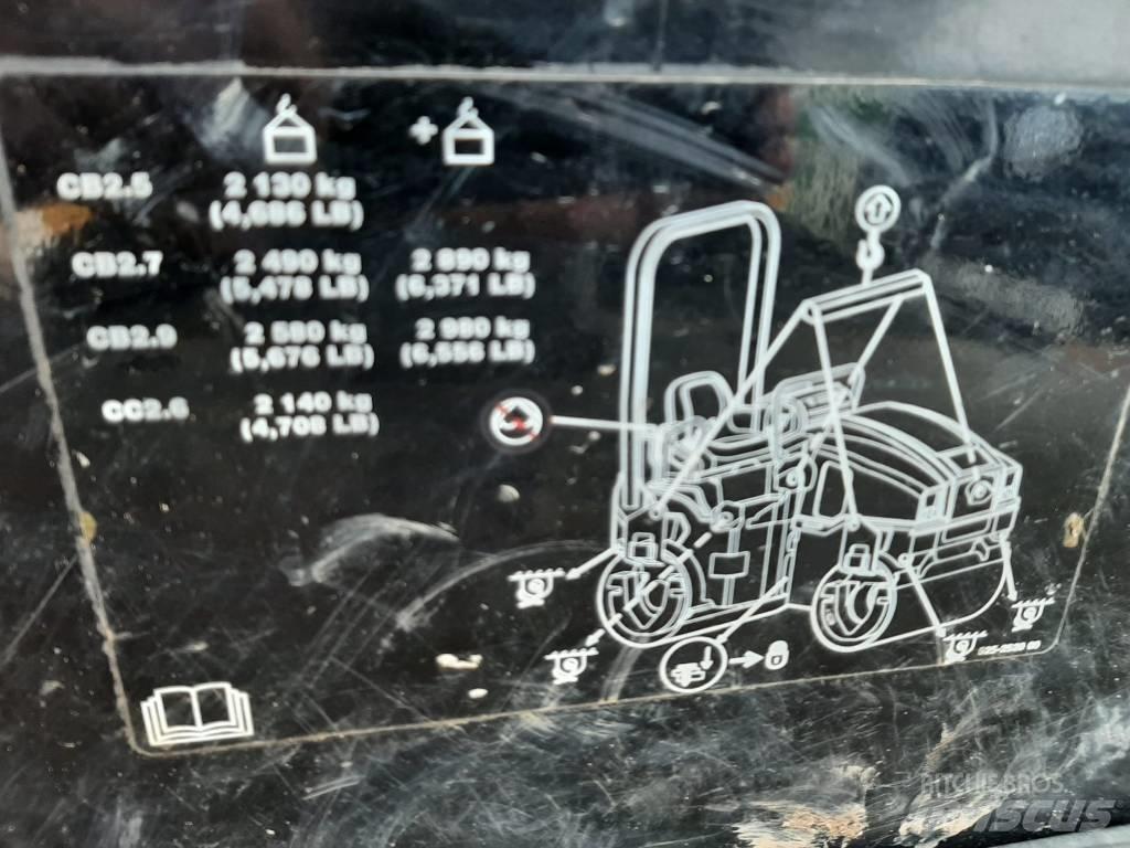 CAT CB 2.7 Tvilling tromle