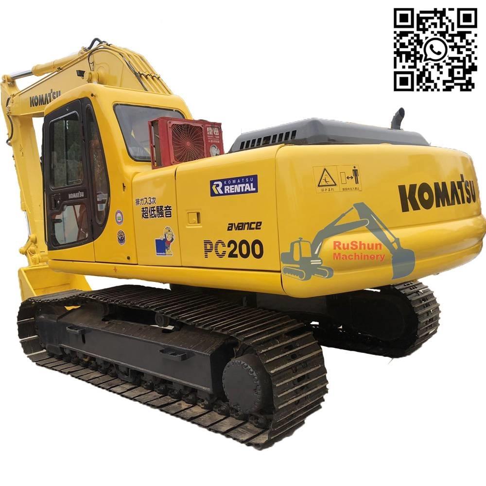 Komatsu PC200-6 Midi-gravemaskiner 7t - 12t