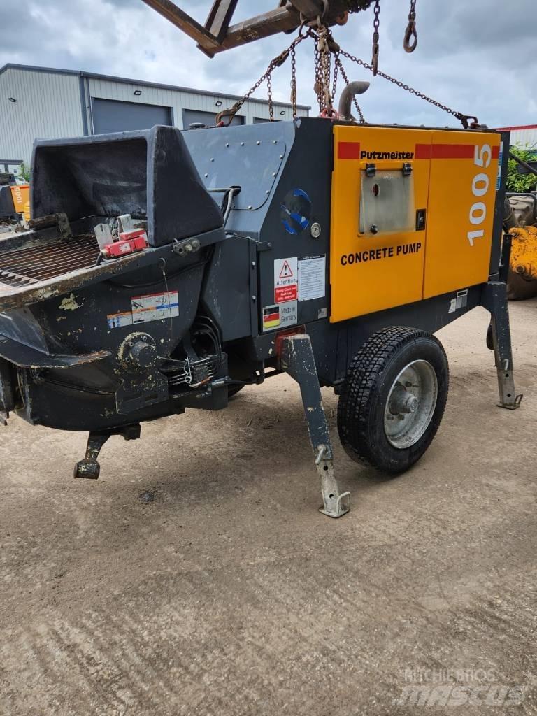 Putzmeister 1005D Afretningslagspumper