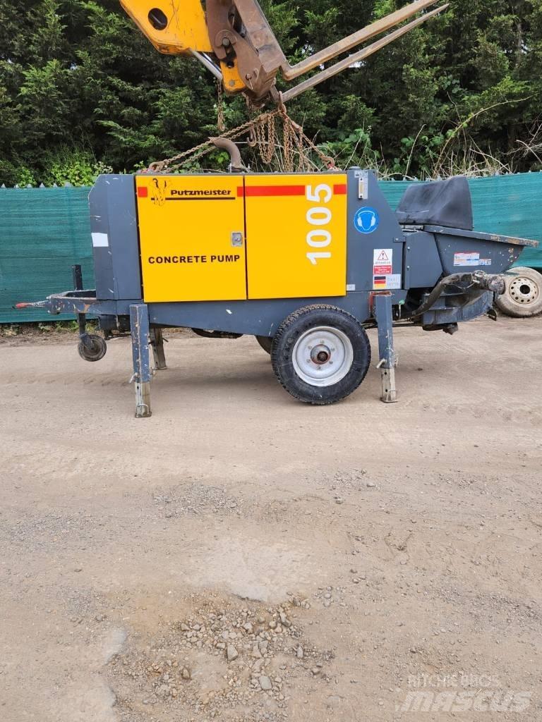 Putzmeister 1005D Afretningslagspumper