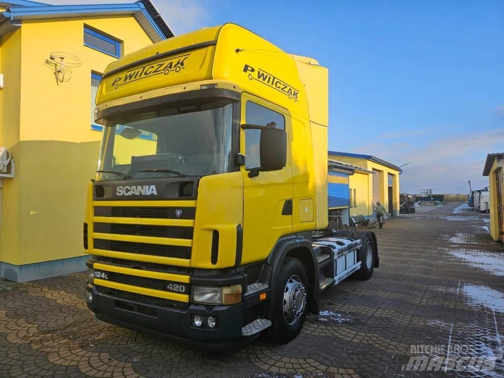 Scania 124 L 420 Trækkere