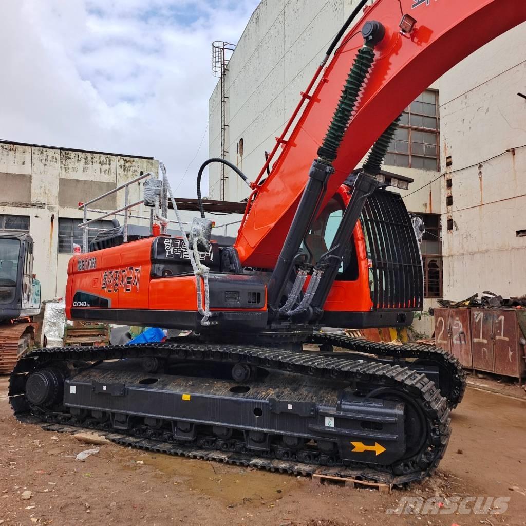 Doosan DX 340 LC Gravemaskiner på larvebånd