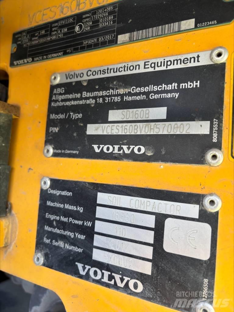Volvo SD 160 B Enkelt tromle