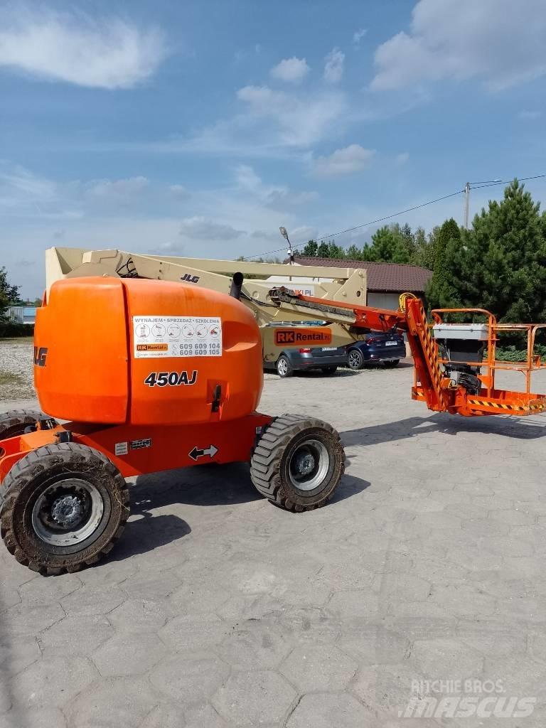 JLG 450 AJ Bomlifte med knækarm