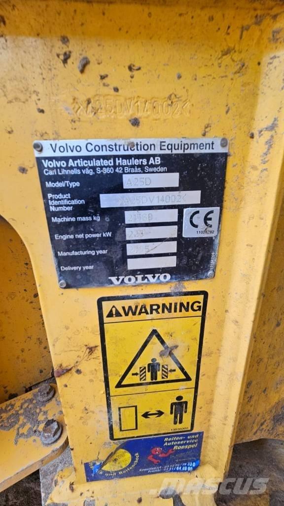 Volvo A 25 D Terrængående lastbiler