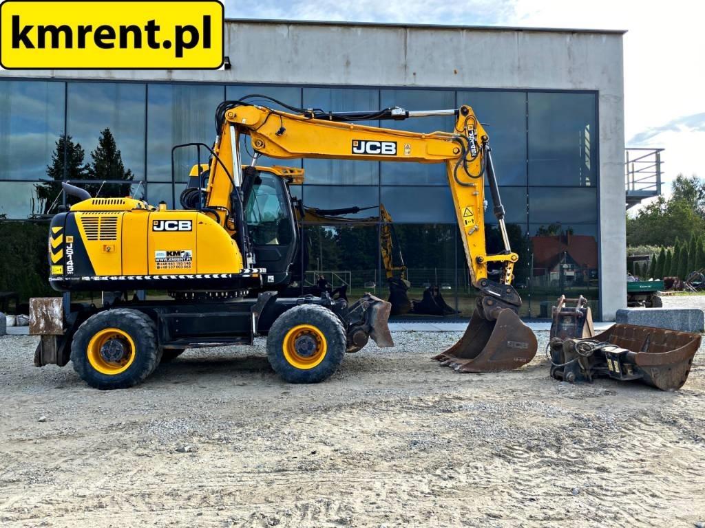 JCB JS 145 W Gravemaskiner på hjul