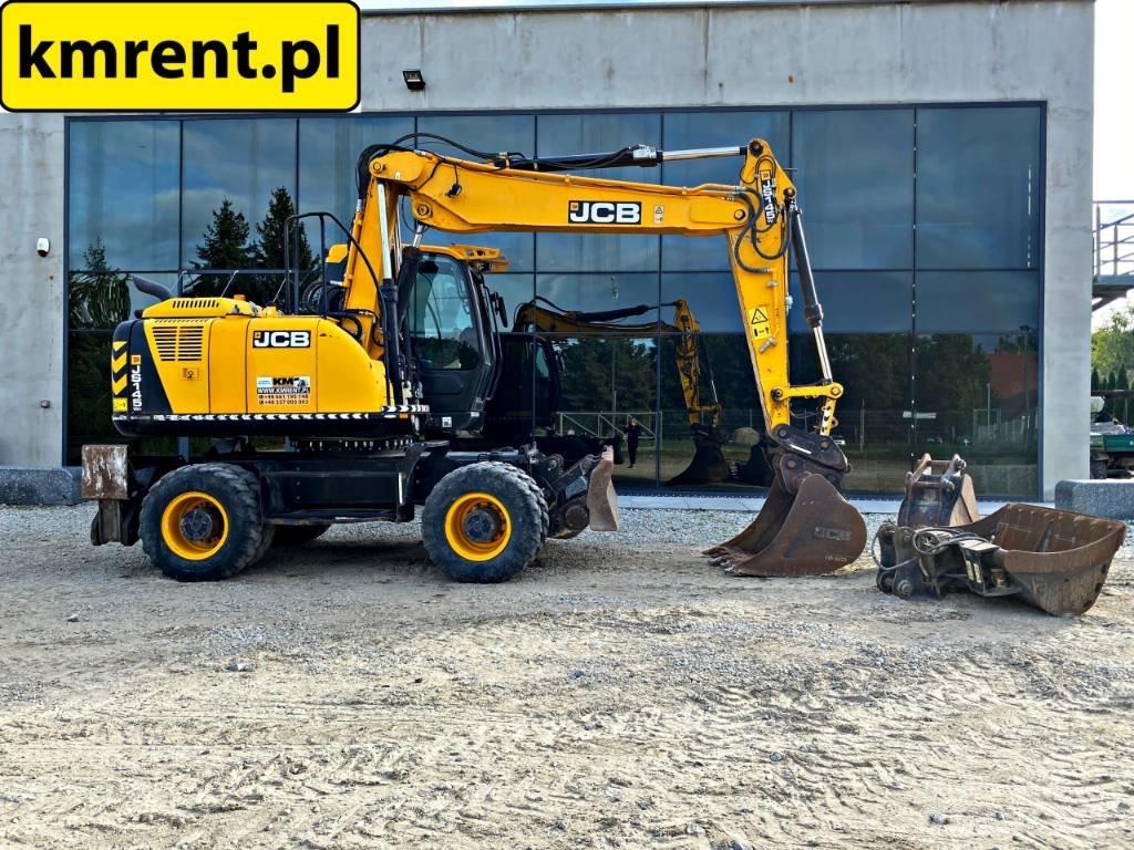 JCB JS 145 W Gravemaskiner på hjul