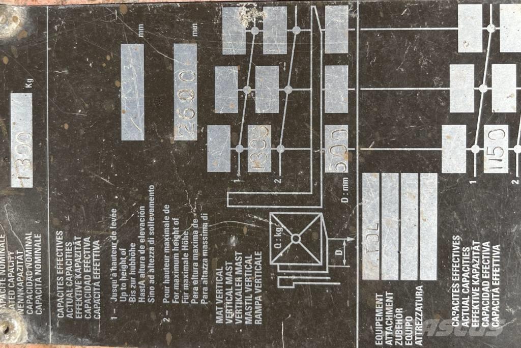 Ausa CE 11 V-4171 Terrængående gaffeltruck