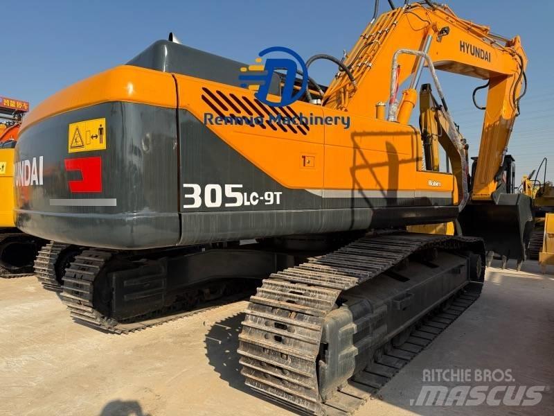 Hyundai R305 LC-9T Gravemaskiner på larvebånd