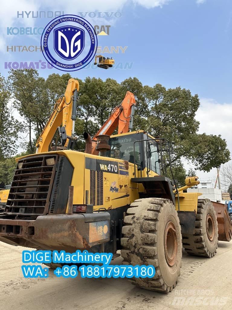Komatsu WA 470-6 Læssemaskiner på hjul