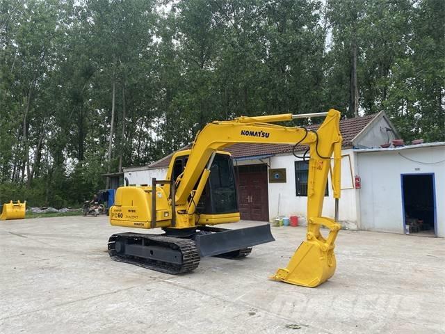 Komatsu PC 60-7 Gravemaskiner på larvebånd