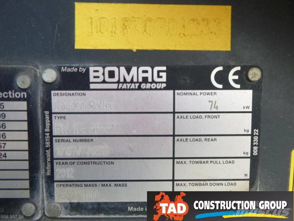 Bomag BW 174 AD AM Tvilling tromle