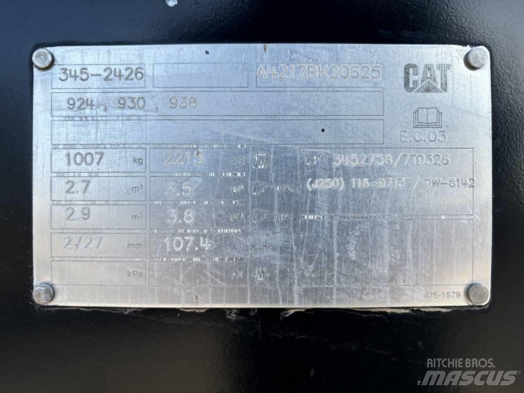 CAT 924 930 938 Andet tilbehør