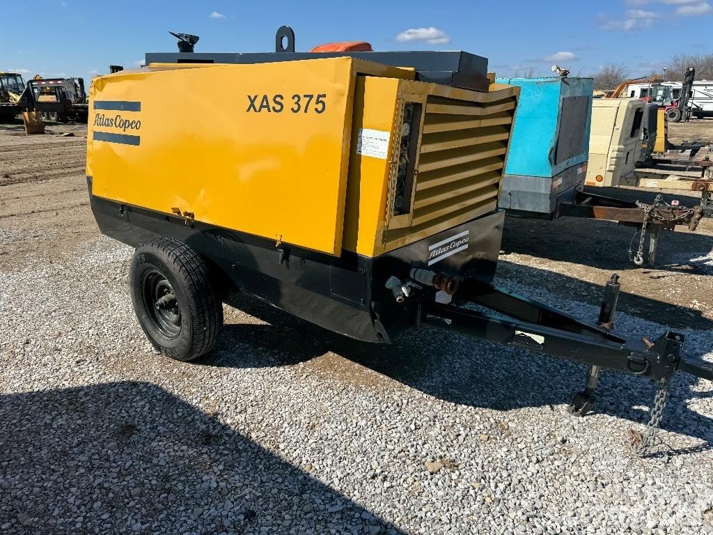 Atlas Copco 375 CFM Kompressorer