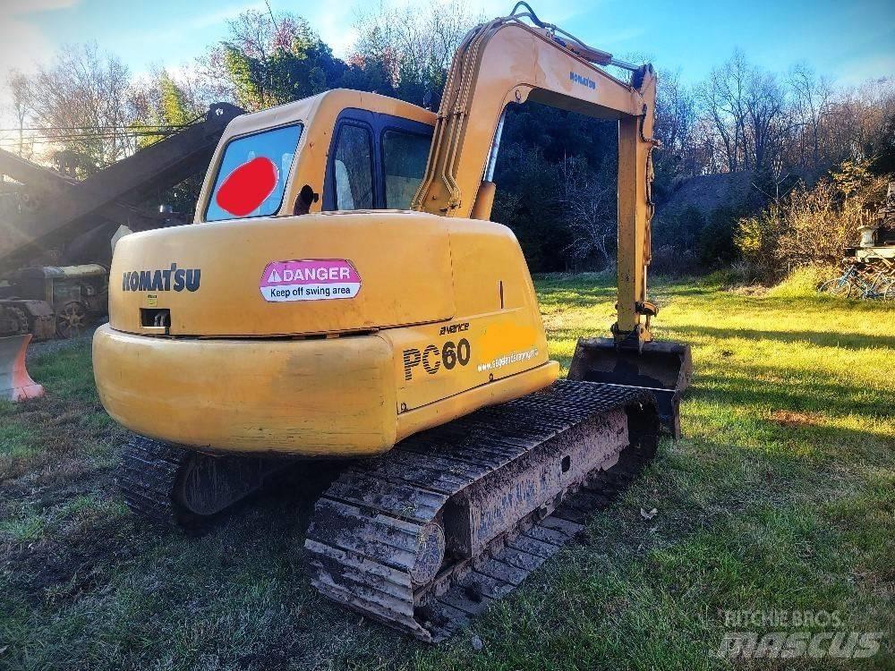 Komatsu PC 60-7E Gravemaskiner på larvebånd