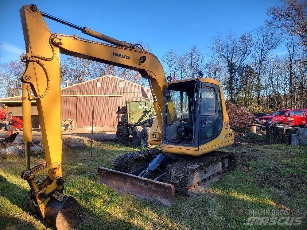 Komatsu PC 60-7E Gravemaskiner på larvebånd