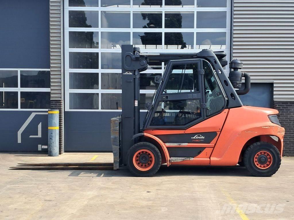 Linde H80D-03/900 Diesel gaffeltrucks
