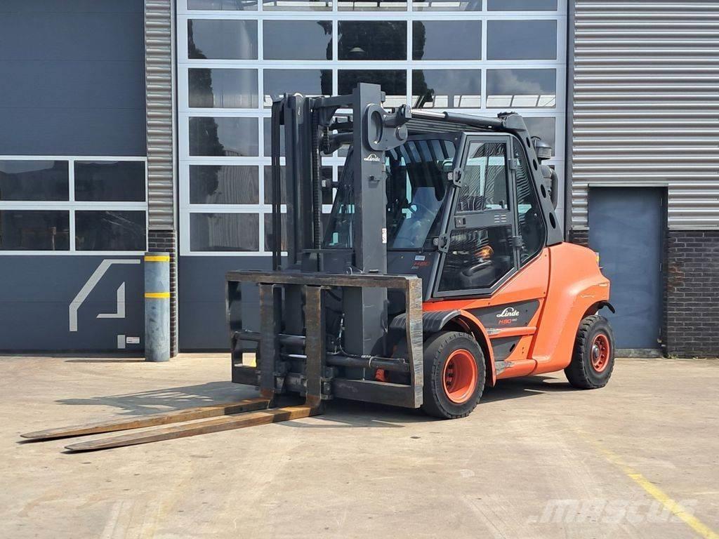 Linde H80D-03/900 Diesel gaffeltrucks