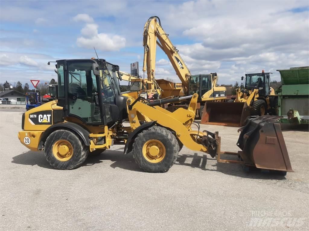 CAT 907H Læssemaskiner på hjul