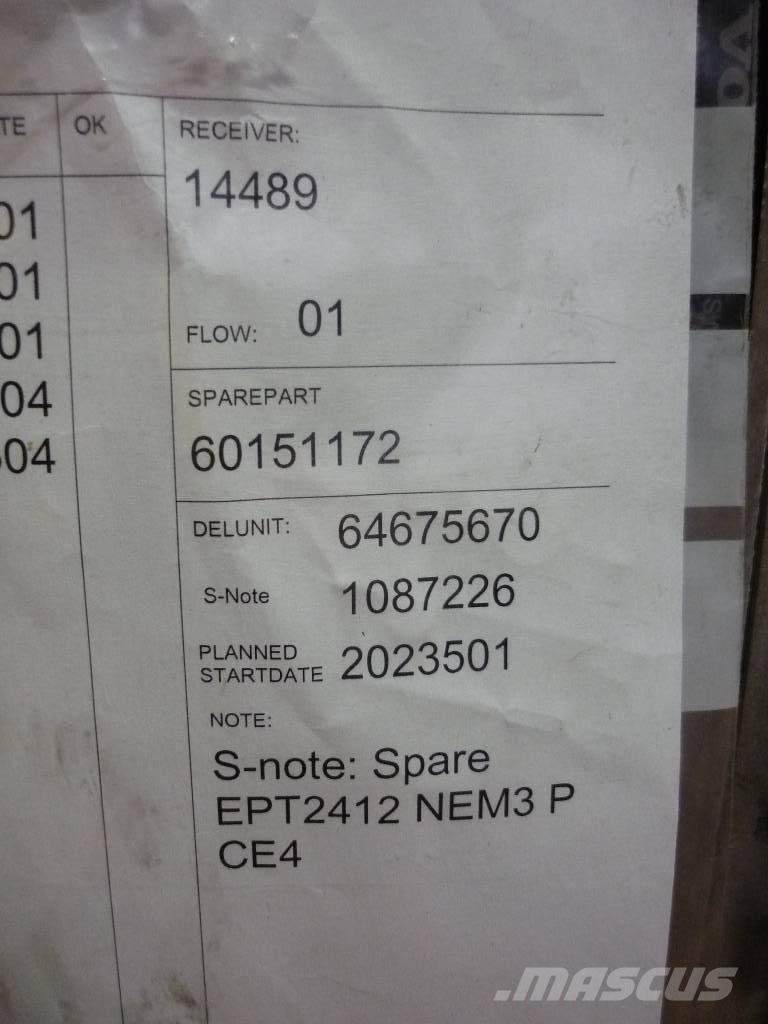 Volvo EPT 2412 Gearkasser