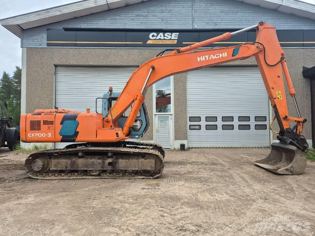 Hitachi EX 200-3 Gravemaskiner på larvebånd