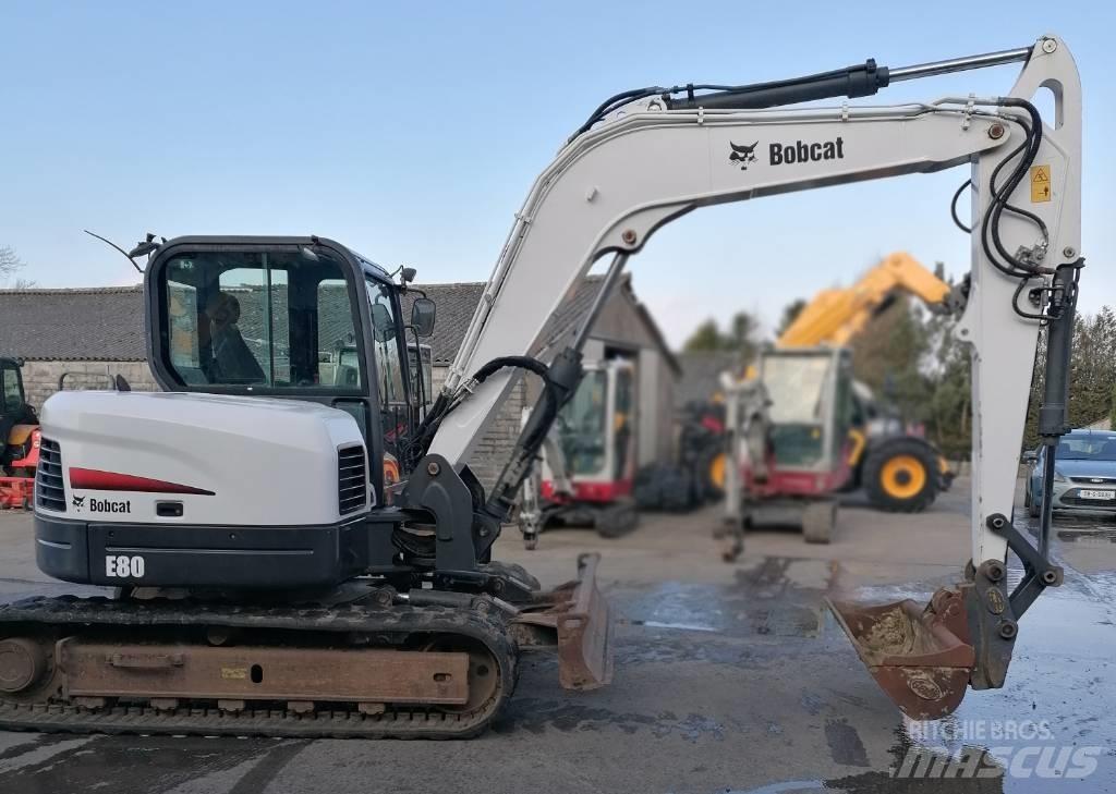 Bobcat E 80 Midi-gravemaskiner 7t - 12t