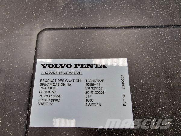 Volvo TAD1672VE Motorer