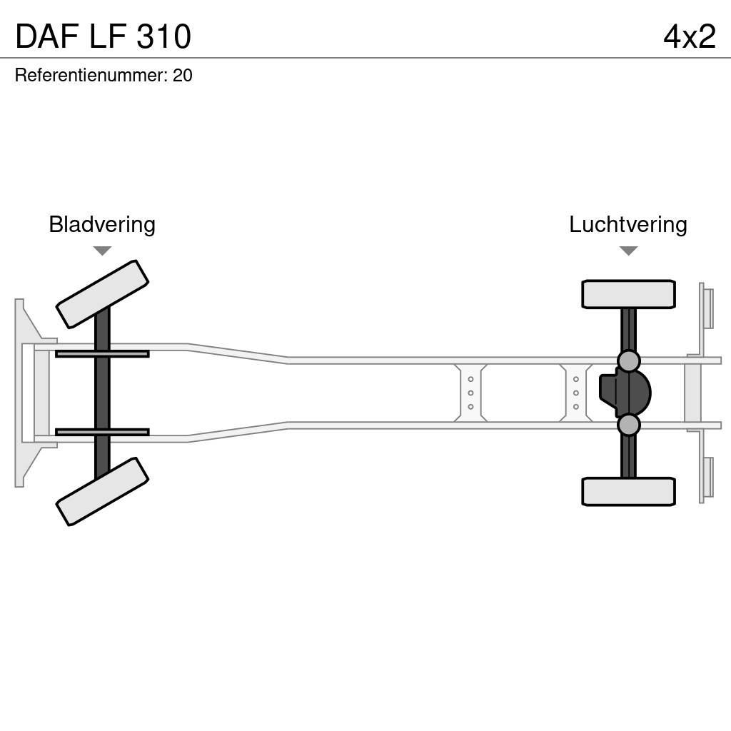 DAF LF 310 Lastbiler med tip