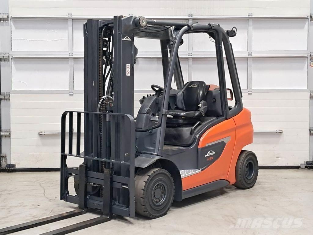 Linde H25T-01 LPG gaffeltrucks