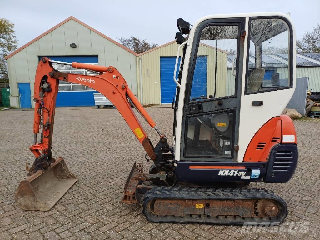 Kubota KX 41-3V Minigravemaskiner