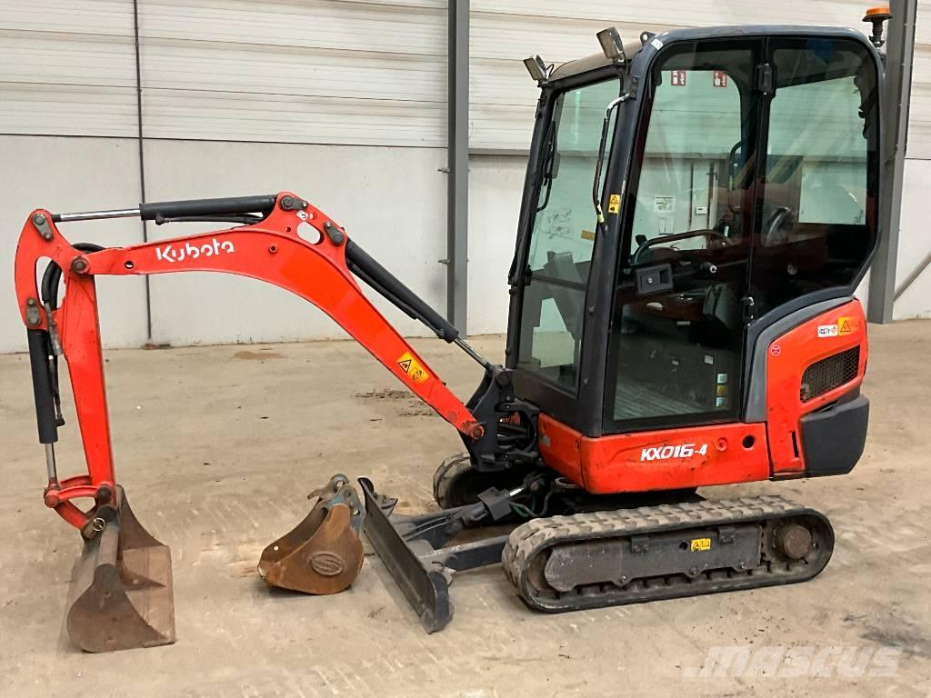 Kubota KX 016-4 Minigravemaskiner