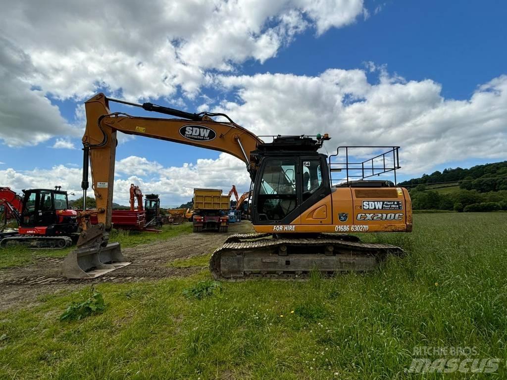 CASE CX 210 C Gravemaskiner på larvebånd