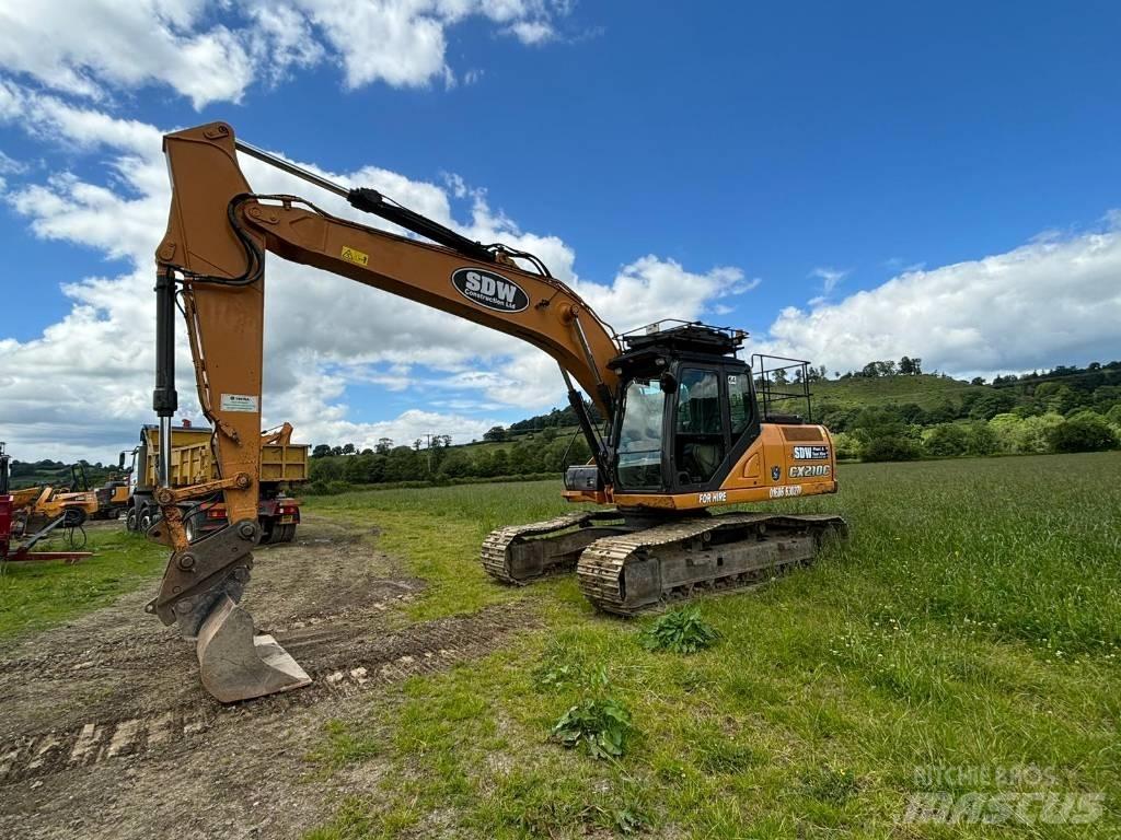 CASE CX 210 C Gravemaskiner på larvebånd