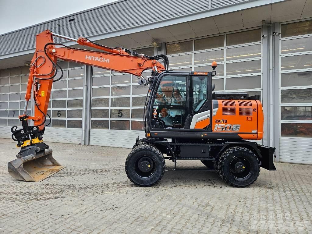 Hitachi ZX150W-7 Gravemaskiner på hjul