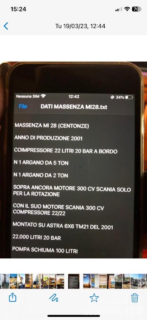 Massenza Mi 28 Brøndboringsudstyr