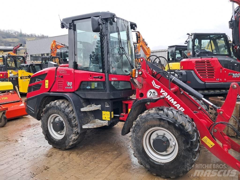 Yanmar V 80 Læssemaskiner på hjul
