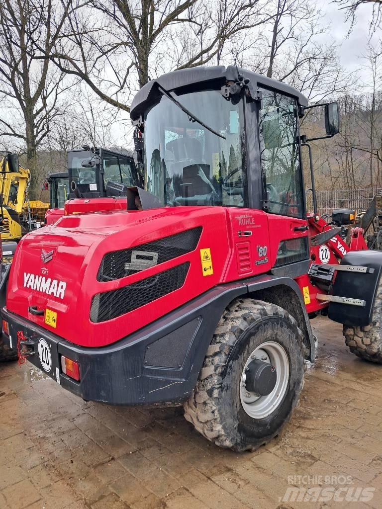 Yanmar V 80 Læssemaskiner på hjul