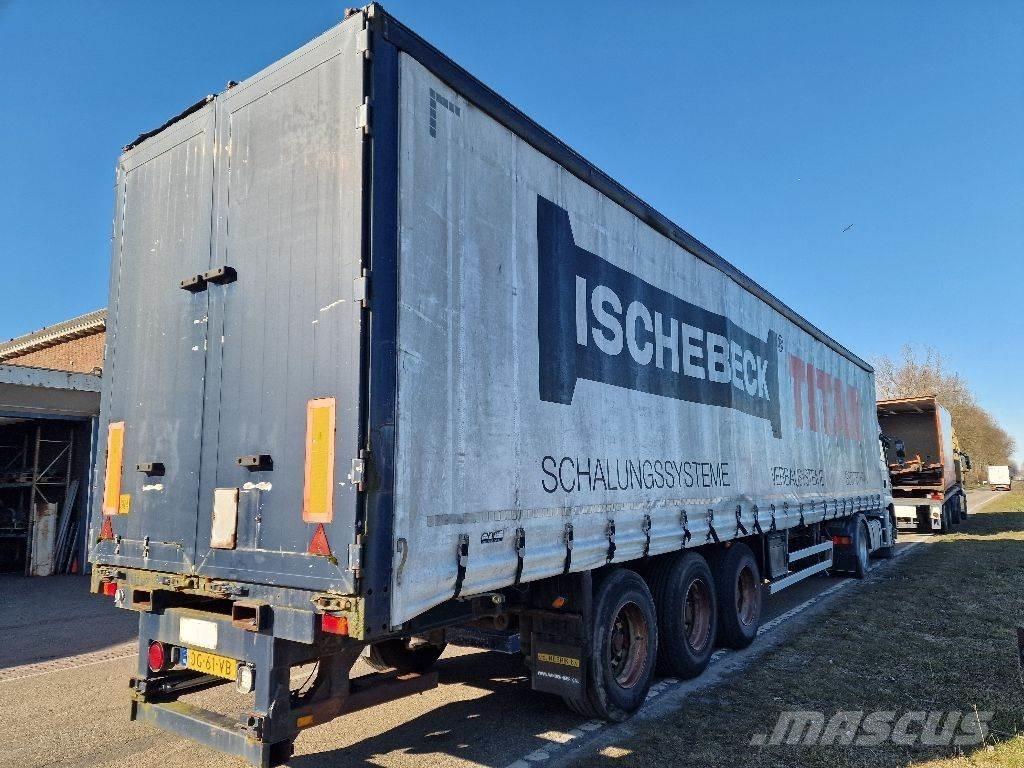 Ligthart 1227 TA Semi-trailer med Gardinsider